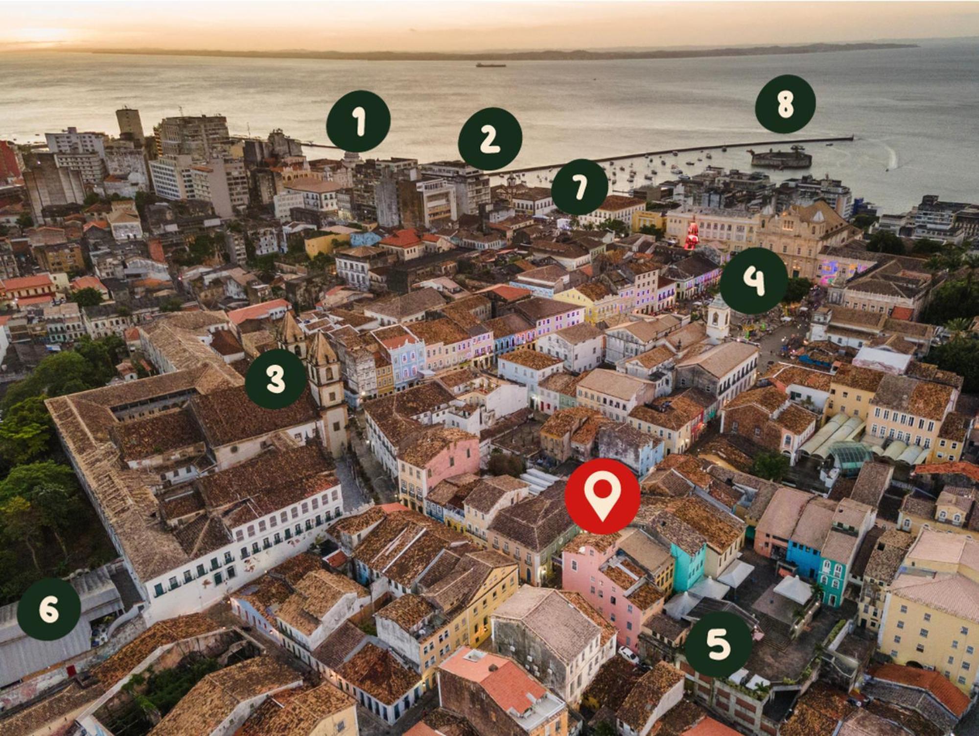 شقة Casa Do Alto - Excentrica Boutique I Banheira Vitoriana I Pelourinho السلفادور المظهر الخارجي الصورة